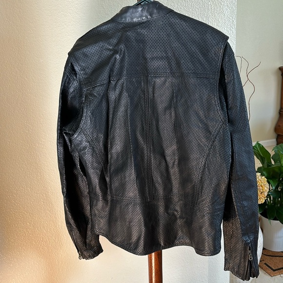Harley Davidson leather motorcycle jacket - Picture 2 of 11
